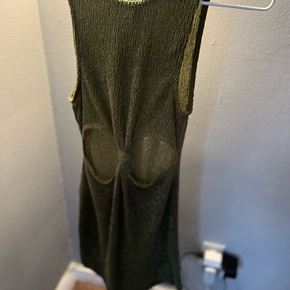 BNWOT Green Tunic/Dress for going out to a beach party/ summer pool by TOPSHOP - Picture 5 of 5